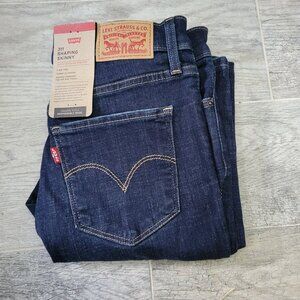 Levi's Jeans 311 Shaping Skinny Women's Denim Mid Rise Slimming Distressed NWT